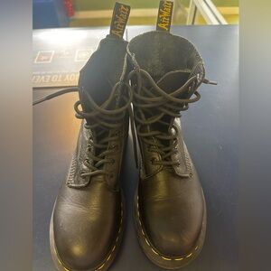 Dr. Martens Black Leather Boots -Women’s 9